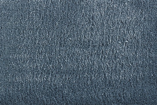 tapis blue synthetique tisse machinale polyester solide brillant satine