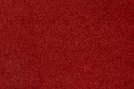 tapis rouge tufte machinale solide brillant satine polyamide 1