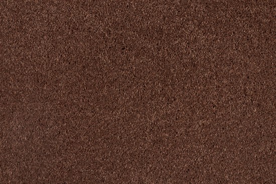 tapis brun tufte machinale solide brillant satine polyamide 1