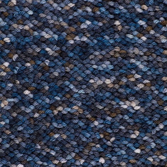 blauw wol machinaal geweven vlakgeweven gewolkt 1