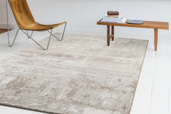 tapis polypropylene synthetique gris tisse machinale poil bas polyester dessin adapte pour le chauffage au sol anti allergique 5
