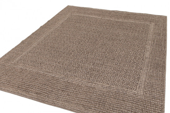 laine coton beige tisse machinale poil plat nuageux use