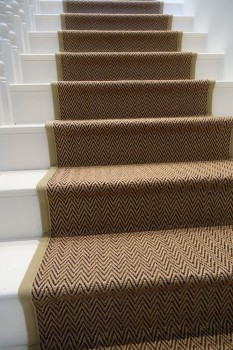 Sisal traptapijt op maat