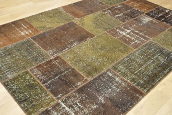 Patchwork Brown 200x300 443125