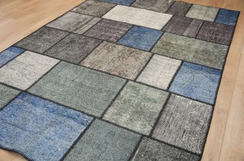 Patchwork Blue Black 443164 200x300