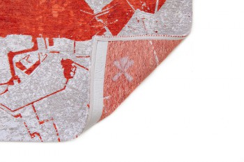Cities Paris Amsterdam Orange Cut 9323