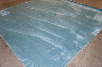 Satiné Aqua 252x262cm